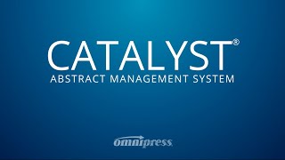 CATALYST Abstract and Speaker Management Software | Omnipresss
