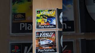 V-Rally 1 & 2 PlayStation #vrally #playstation #retrogames #rally #ps1collection #ps1 #vintage