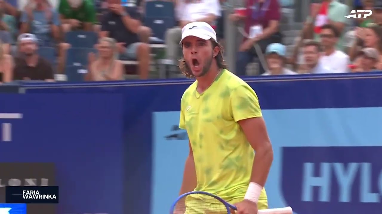 Jaime Faria vs. Stan Wawrinka Match Highlights Gstaad 2026