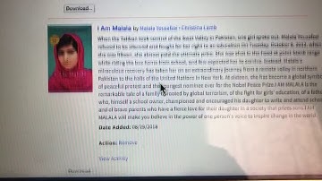 Quickly adding books to a student’s reading list in Bookshare