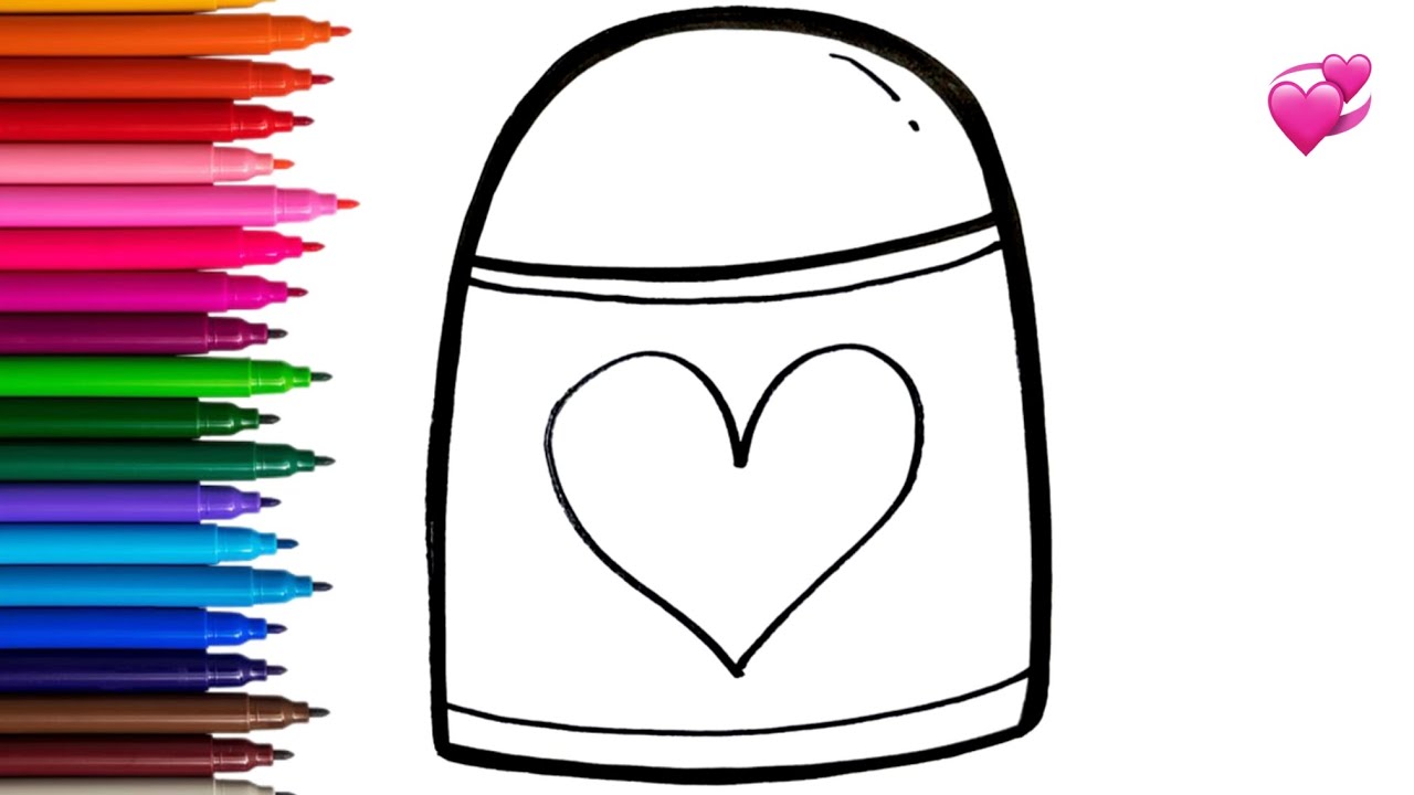 How To Draw A Eraser For Kids | eraser Drawing Easy | Drawing For Kids