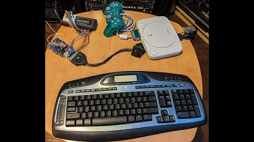 BlueRetro - PSX Lightspan Keyboard support DEMO
