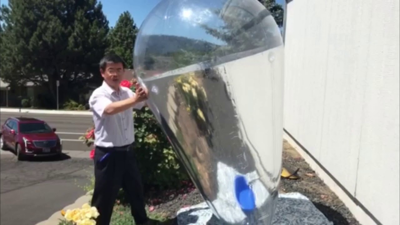 Inflatable Solar Concentrator - YouTube