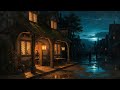 Cozy Rain Tavern - Rainy Night at the Tavern