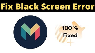 Fix Monzo App Black Screen Error Problem Solved in Android & Ios - Monzo App screen issue solved