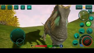 Онлайн Динозавры Симулятор 3Д. ИГРАЮ за Гиганотозавра