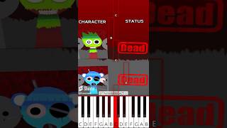 Character status in incredibox Sprunki Retake #sprunki (@Thenoobroblox2512) - Octave Piano Tutorial