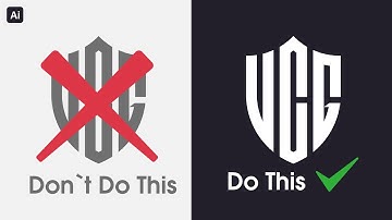 The Perfect Way To Design Shield Logo | Adobe Illustrator Tutorial