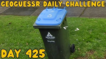The friendly garbage bin! Geoguessr daily challenge day 425!