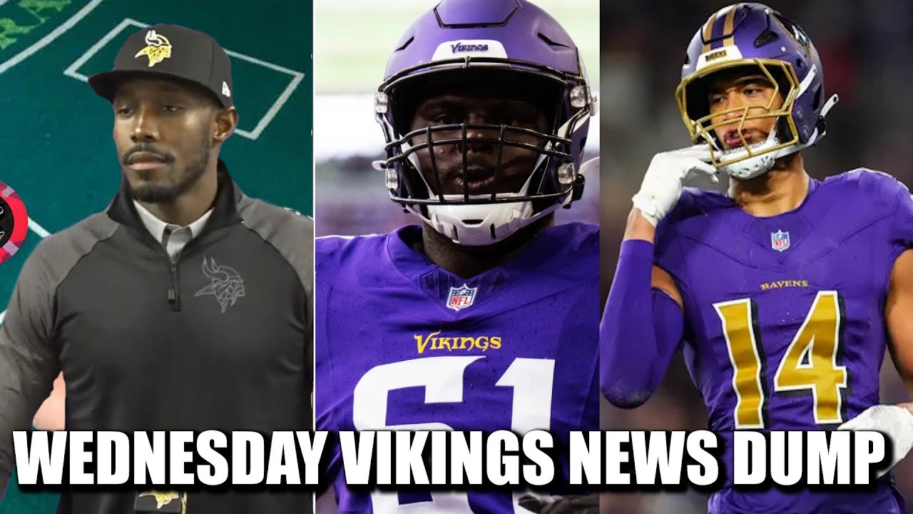 Minnesota Vikings News Dump (11.5.2025) | No Trades, Redmond Pro Bowl? We Didn’t Need Kyle Hamilto Minnesota Vikings News Dump (11.5.2025) | No Trades, Redmond Pro Bowl? We Didn’t Need Kyle Hamilto