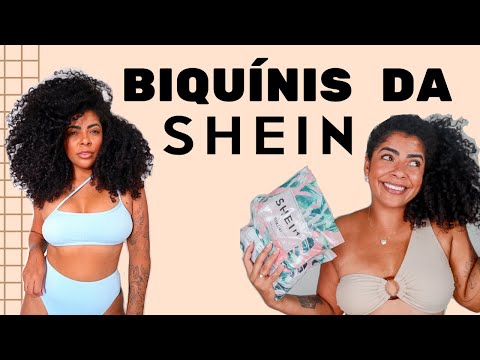 TRYING ON SHEIN BIKINIS - Débora Luz