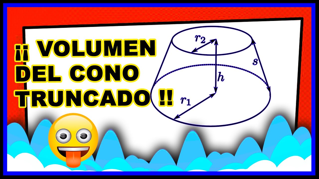  C mo Calcular El Volumen De Un Cono Truncado OCTAVO Grado Unidad 7 