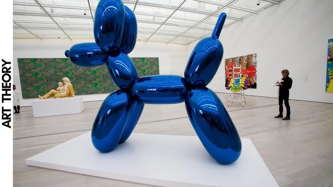 Jeff Koons 'balloon dog' sculpture shattered at Miami art fair : NPR