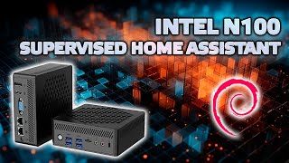 Мини ПК AC8-N на Intel N100 - часть 2. Debian 12, Supervised Home Assistant