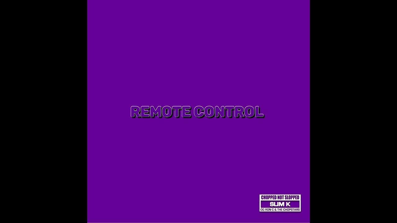 Remote control Kanye West/ Chopstars / OG RON C / Slim K (Chopnotslop