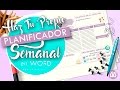 Cómo Hacer un Planificador Semanal (En WORD)