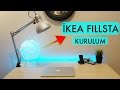 ikea FILLSTA Masa Lambası Kurulum ve incelemesi