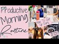 HOW TO BE A MORNING PERSON AND WAKE UP EARLY | PRODUCTIVE MORNING ROUTINES | MUMMY OF FOUR UK