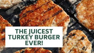 Ditch dry, tasteless turkey burgers and get juicy, super-flavorful
results with my easy clever tip! these healthy steakhouse style are
weigh w...