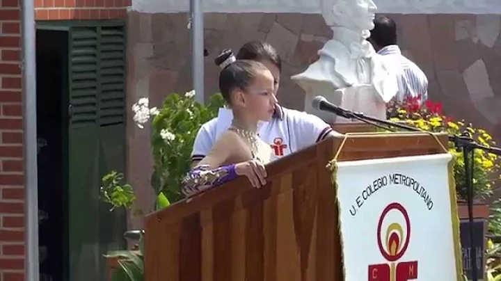 Annabel Vargas. Presentacin en los Juegos Deportiv...