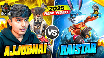 RAISTAR vs AJJUBHAI 94 | 2025 NEW VIDEO | FREE FIRE MAX 2025 🔥 TOTAL GAMING VS RAISTAR