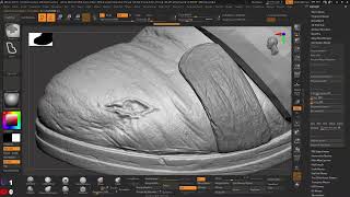 Bo Katan Character Sculpting in Zbrush part -10 Prepare for 3D print
