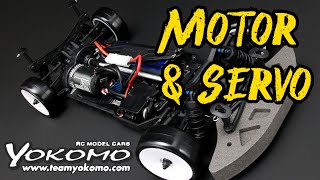 How to Install the Motor and Servo for the Yokomo SD9 Sport