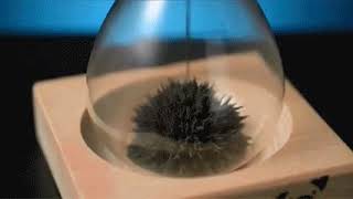 Magnetic sand hourglass