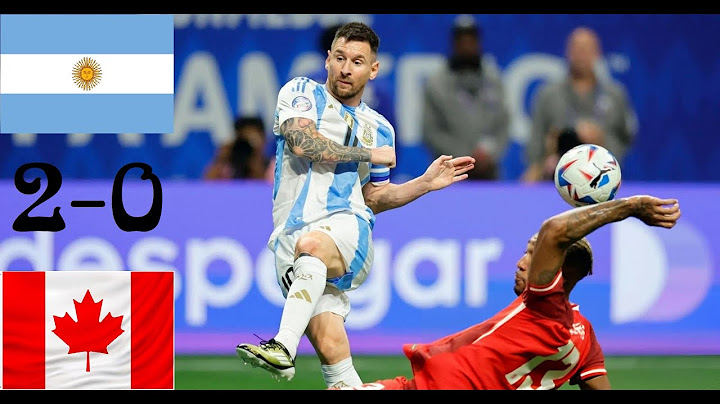 Argentina vs Canada 2-0 Full Highlights | Copa America 2024