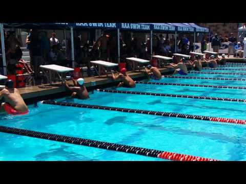 100 Yard Backstroke Glendale High School CIF