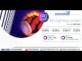 Ipo alert ikio lighting limited ipo will open on 06th june 2023 to 08th june 2023  parasram