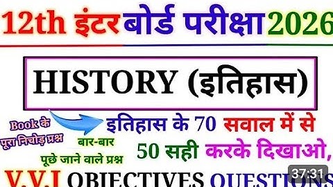 Class 12 Geography Top 70 Objective Question (MCQ) II 100% यहीं परीक्षा में आयेगा #bihar #bord 