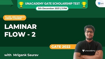 L19 | Laminar Flow - 2 | Fluid Mechanics Crash Course | GATE 2022 | Mrigank Saurav