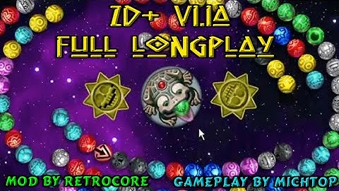 [4K] Zuma Deluxe+ Plus 1.1a Longplay [mod by @retrocore-himself]