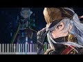 Re:CREATORS Episode 13 ED World &Eacute;tude  Piano  Synthesia