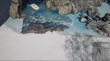 Real Time Water Physics, Unreal Engine 5 (Future of water in gaming) P1