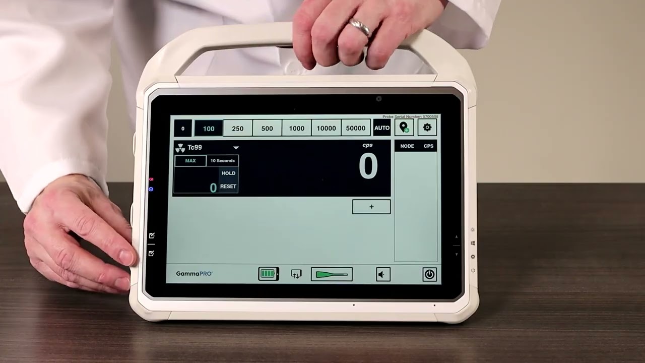 GammaPRO: Wireless Gamma Detection System - YouTube