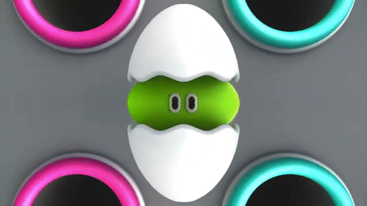 Learn Shapes Oval with A Lot of 3D Candy Surprise Eggs Sponsored By Gamavision Csupo Effects