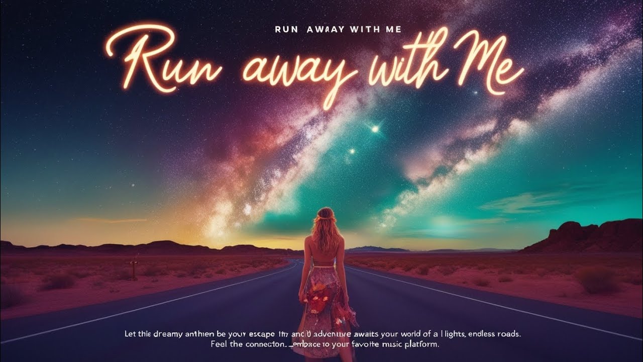 Run Away With Me - Official Lyric Video | A Dreamy Pop Anthem - YouTube