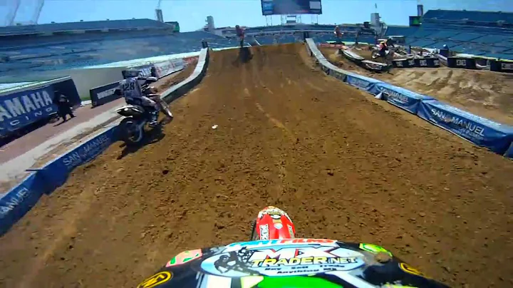 GoPro HD:  AJ Catanzaro Practice - Jacksonville Monster Energy Supercross 2011