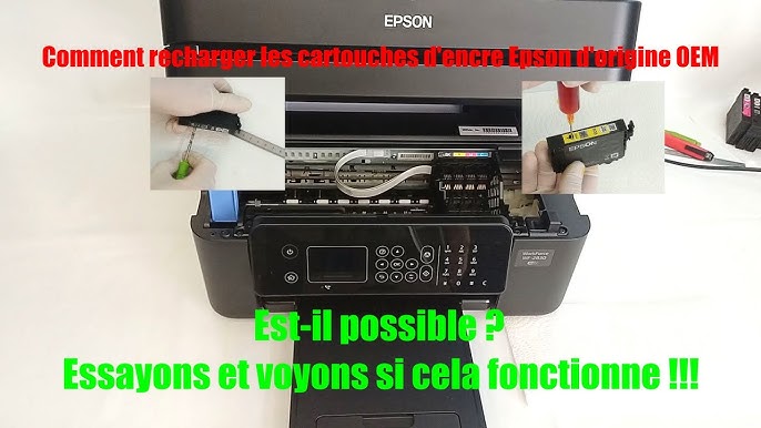 Comment nettoyer les têtes d'impression Epson EcoTank ? - Printer-problem