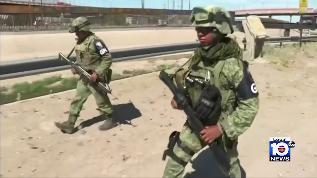 Biden orders1,500 active duty troops Mexican border - YouTube