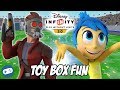 Joy and Star Lord Disney Infinity 3.0 Toy Box Fun Gameplay