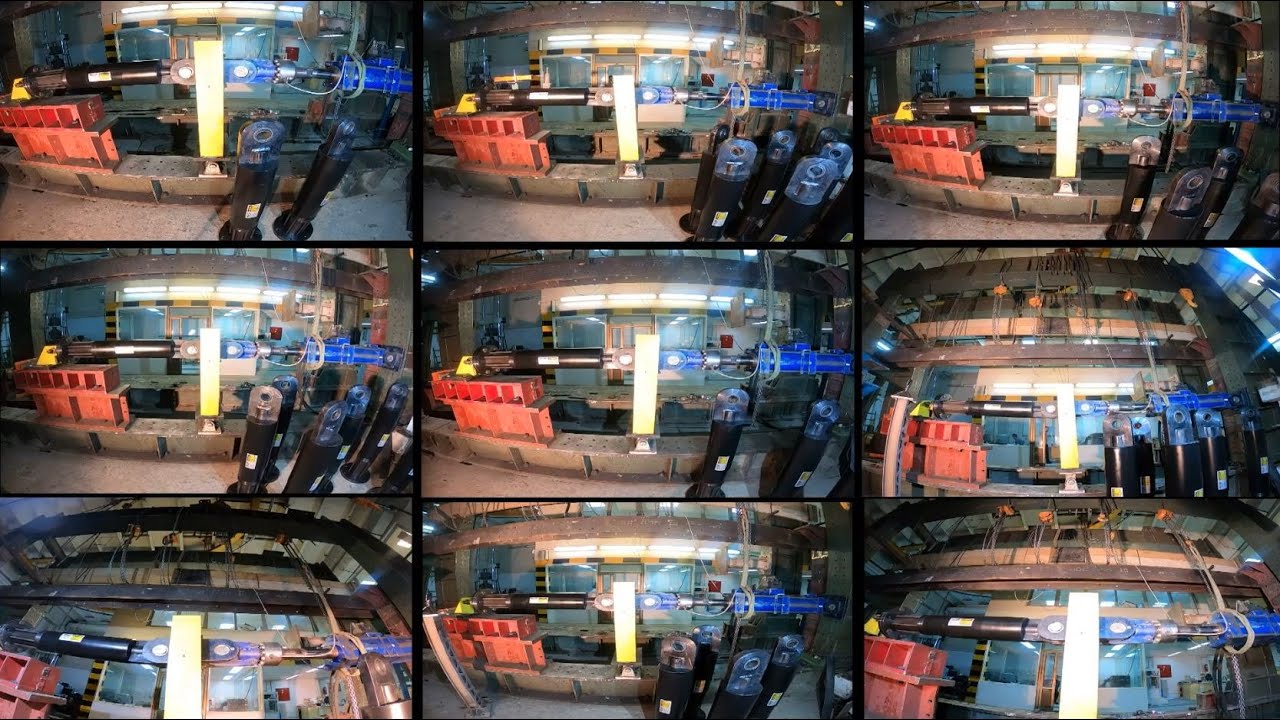 Production tests of viscous dampers. YouTube