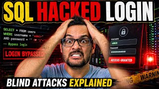 How SQL Injection Works — From Login Bypass to Blind Attacks (Ethical Hacking)