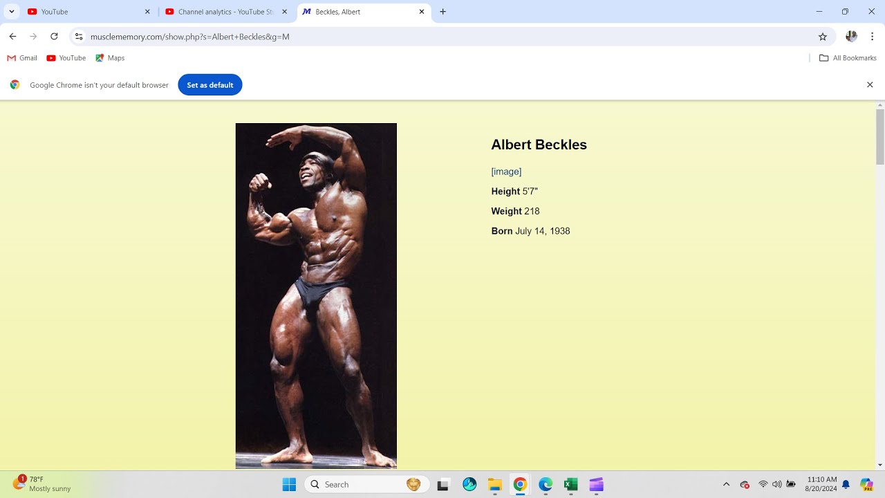 Albert Beckles, man of granite