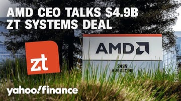 AMD CEO discusses $4.9B ZT systems deal, AI future, and tariffs