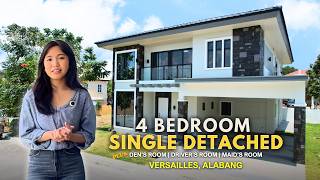 4 BEDROOMS Single Detached   (Den's, Maid's, and Driver's Room) in Versailles Alabang