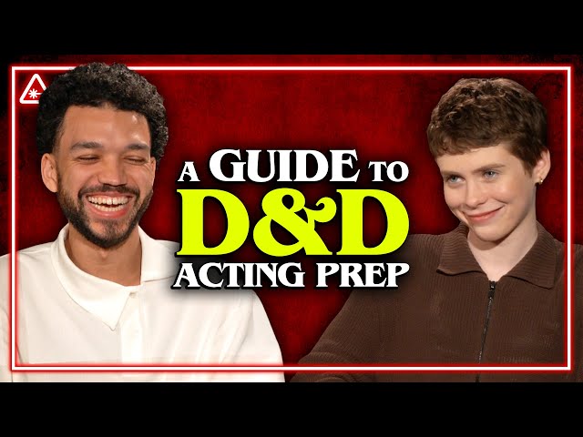 Justice Smith & Sophia Lillis Did “Very Serious” Character Prep for Dungeons & Dragons