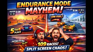 Endurance Mode Marathon Run – No Breaks, No Mercy! (Split Screen Gameplay)